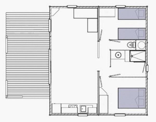 Hotellerie De Plein Air Belle Dune Berck Стая снимка